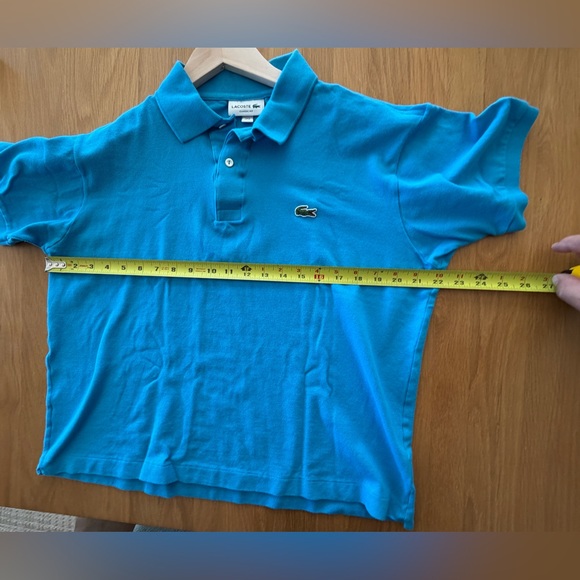 Lacoste Set of 5 Pique Polo Shirts - Pink, Red, Mint, Aqua, Navy - Picture 3 of 13